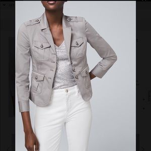 Cropped Military Jacket